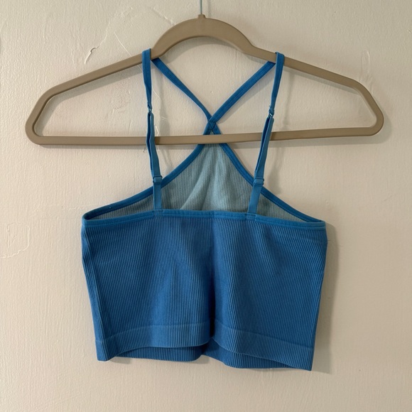 Colsie (Target) Ribbed Cross-Strap Crop Top | Size: Medium - Picture 3 of 5